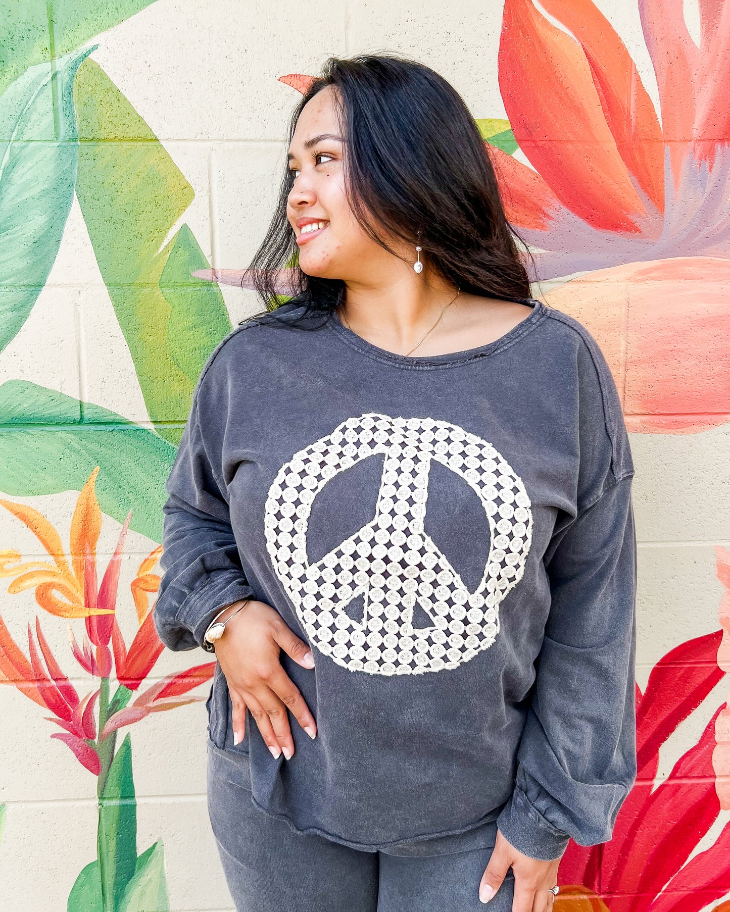 Peace Be w/ You Sweater