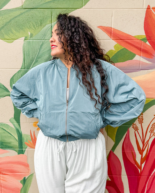 Marcello Bomber Jacket - Blue