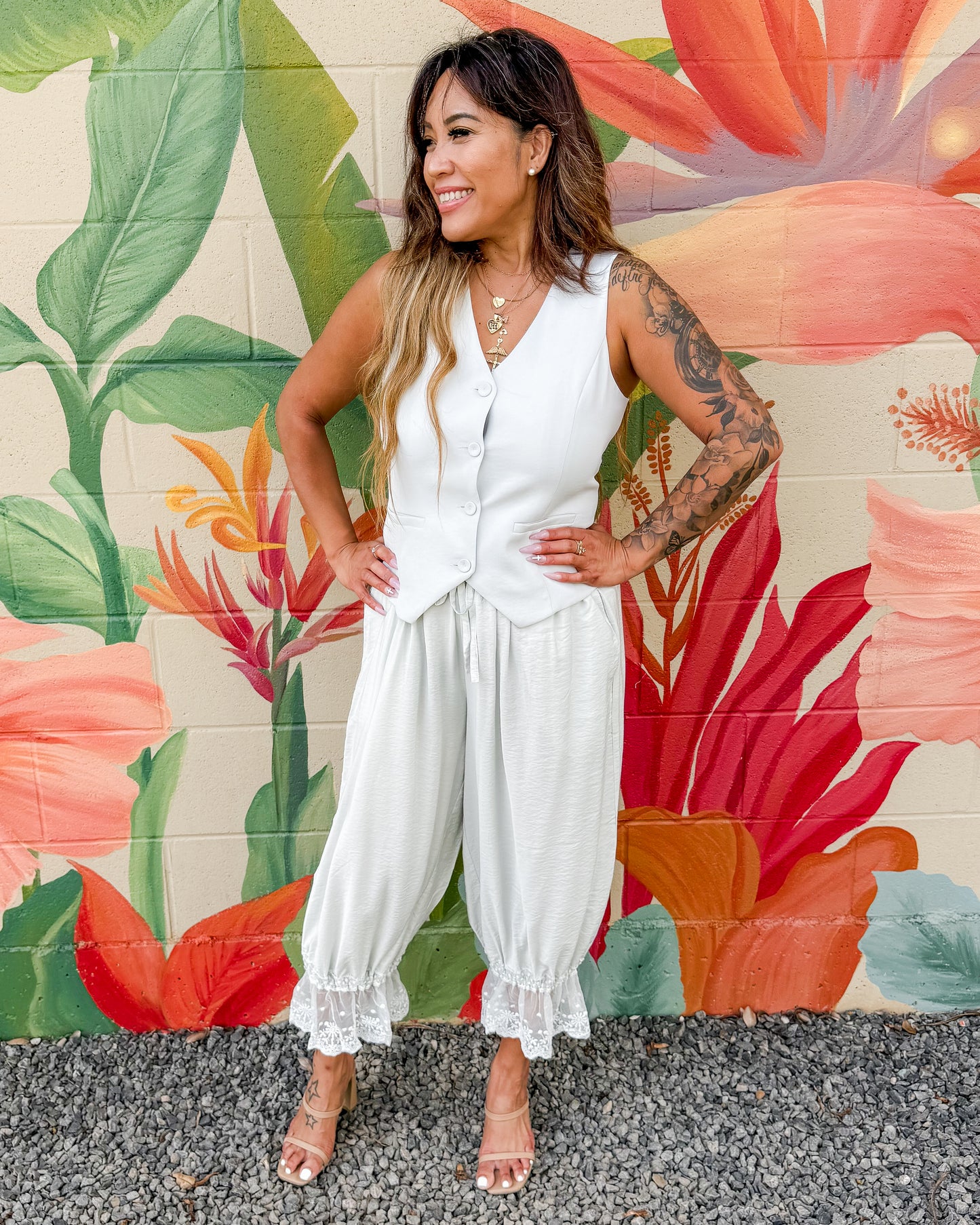 Piper Pants - Ice Blue