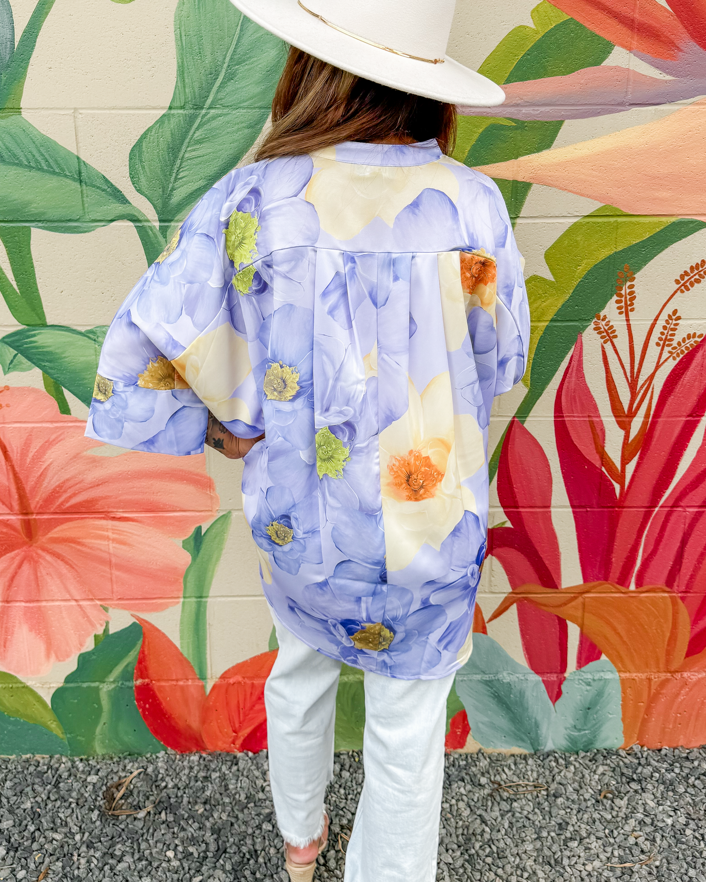 Raelynn Blouse - Lavender Floral