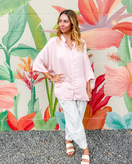 Raelynn Blouse - Blush