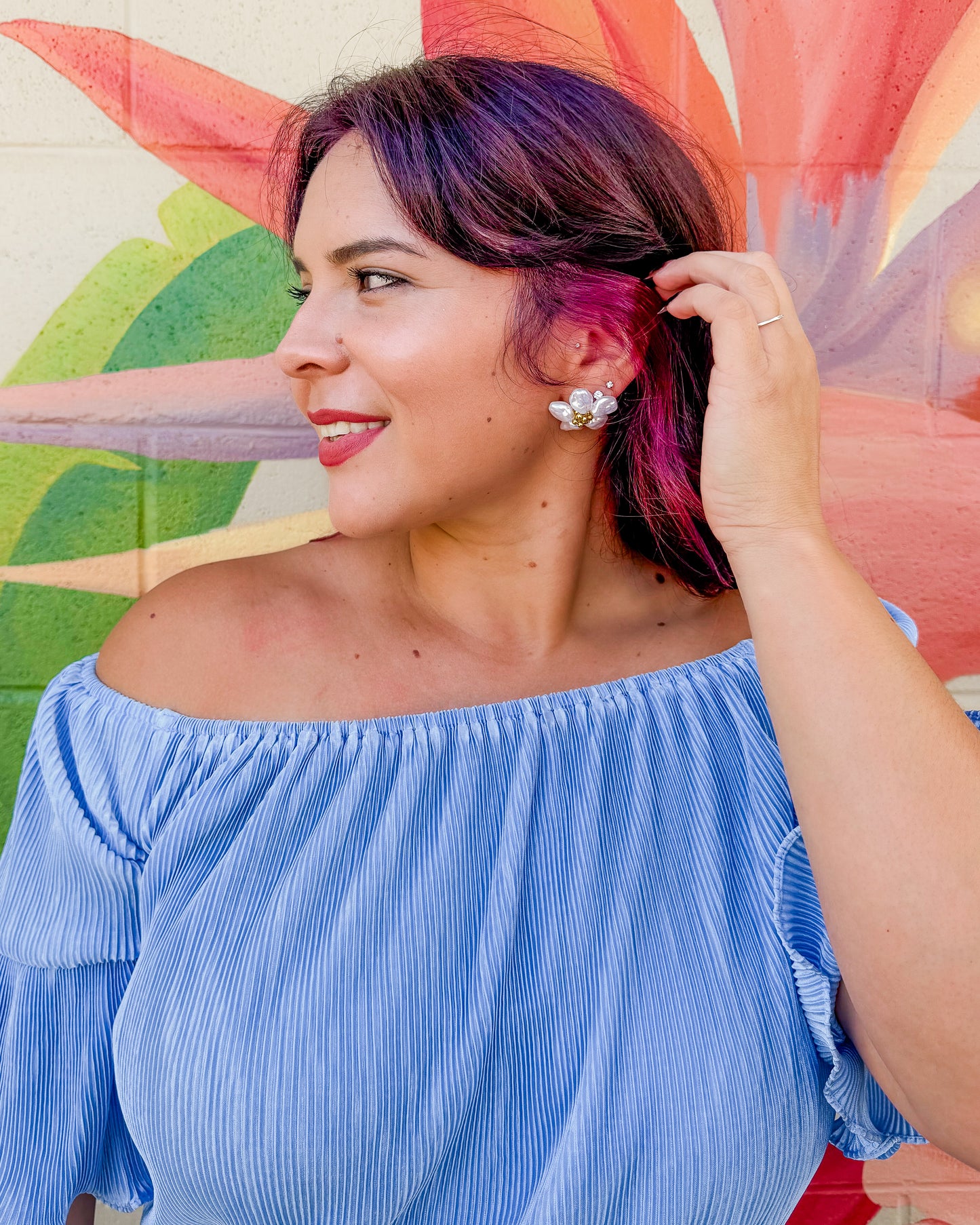 Gloria Romper - Blue