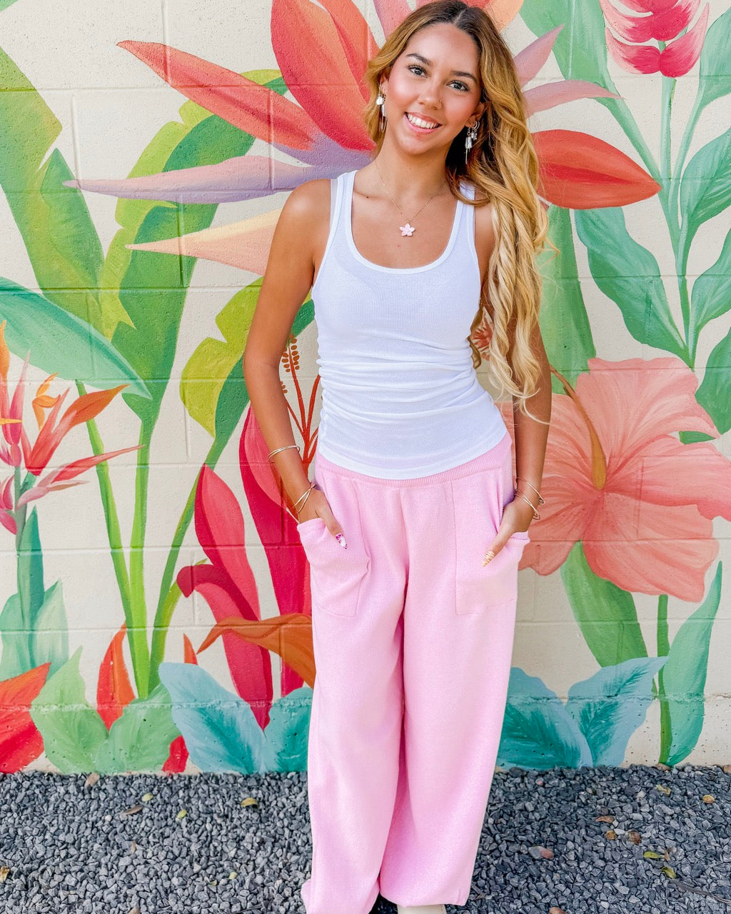 Ross Pants - Pink