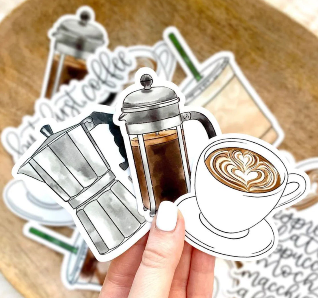 Coffee Medley Stickers