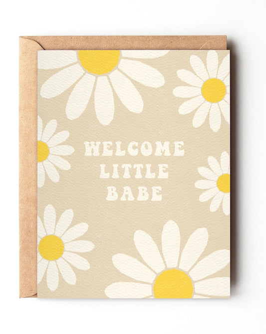 Welcome Little Babe Card