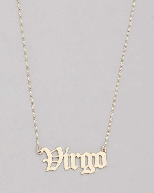 Zodiac Necklace