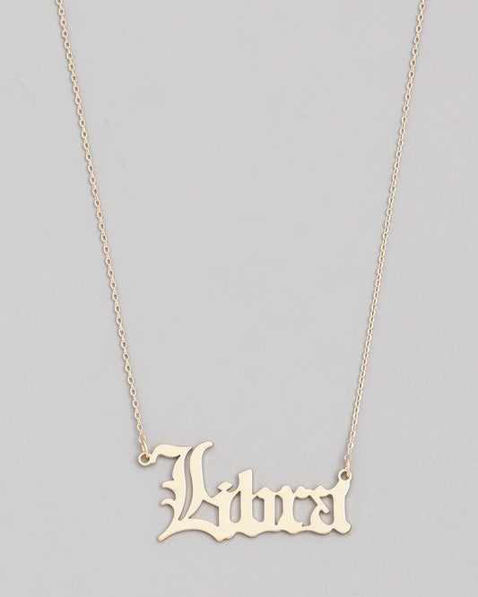 Zodiac Necklace